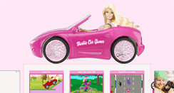 Desktop Screenshot of barbie-car-games.com